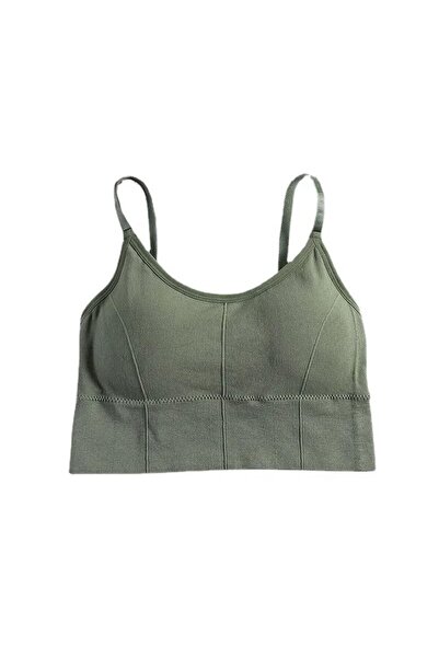 Mixbo Mixbo women's sports bra, with adjustable straps and bare back, seamless, Push Up model, v