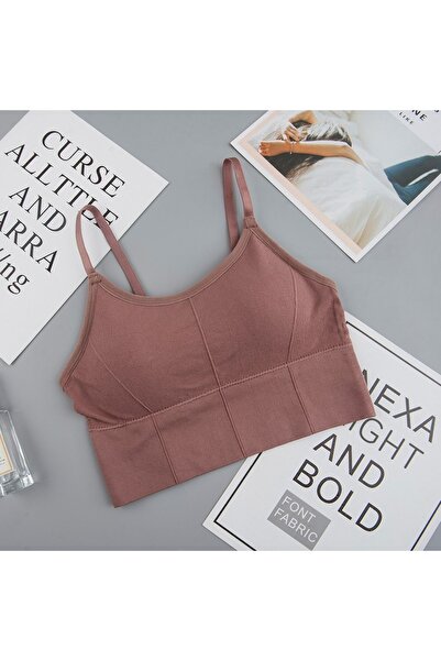 Mixbo Mixbo women's sports bra, with adjustable straps, bare back, seamless, Push Up model, cre