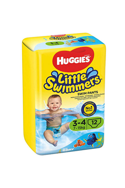 Huggies Box Scutece pentru bebelusi impermeabile Little Swimmers, Marimea 3-4...