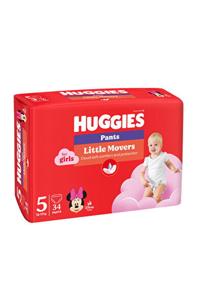 Huggies Box Scutece pentru bebelusi Pants Little Movers Girl - Fetita, Marime...