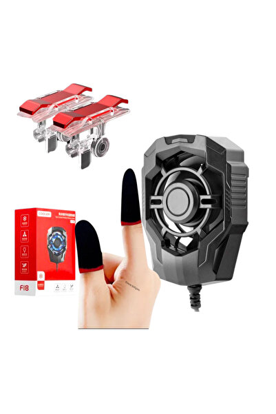 emrebilisim Telefon Soğutucu Fan Led Siyah F18 işlemcilerinizi soğutmak için ...