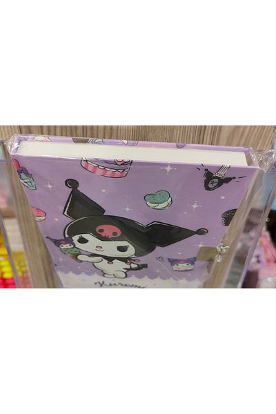 ada çanta kırtasiye Hardcover Hard Cover Lock Agenda Diary Multi-Purpose A5 Size Lined Notebook with Kuromi Figure Ad0222