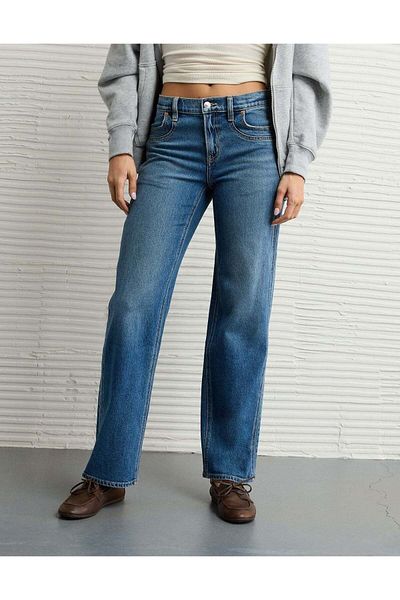 AMERICAN EAGLE AE Stretch High-Waisted Stovepipe Jean