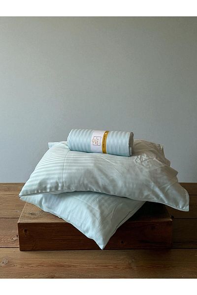 BESTİNA GOLD Cotton Satin Fitted Sheet Set