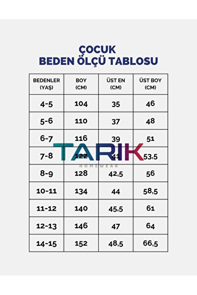 Tarık erkek çocuk kısa kol pijama takımı