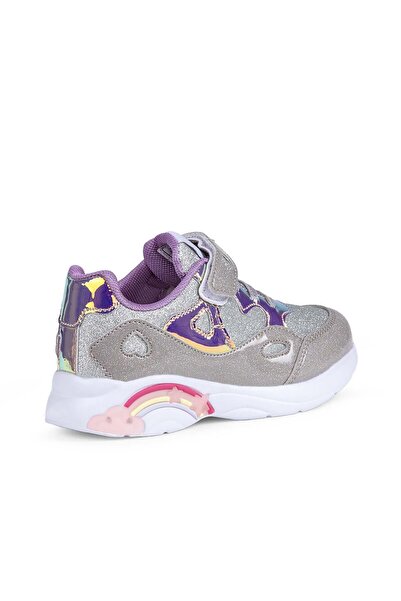 BUCKHEAD Buck4348-004 Diana Girls' Lighted Sports Shoes Gray