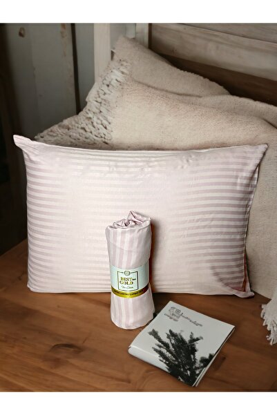 BESTİNA GOLD Cotton Satin Fitted Sheet Set