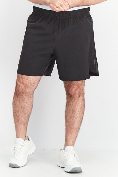 adidas Men Sportswear Fit 7 Inseam Workout Knurling Shorts, Black