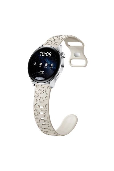 Novatis Huawei Fit 4 / Fit 4 Pro / Fit 3 Compatible Leopard Pattern Textured Soft Silicone Cord