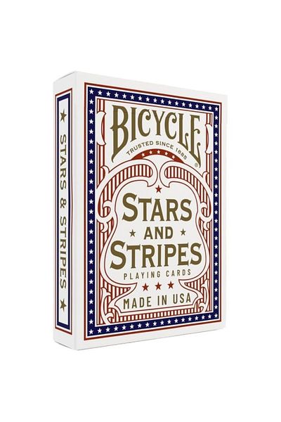 OyuncaklarÜlkesi Bicycle Stars and Stripes Stars and Stripes Premium Playing Cards Deck of Playing Cards