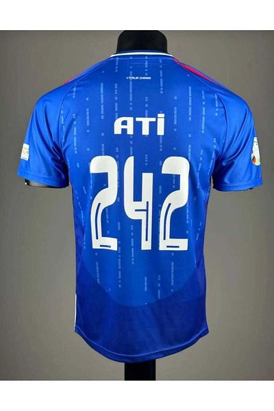 After Party Ati̇ 242 Printed Italy 2024/25 Season Military Team Shirt (Navy Blue) Vs Sports Singlet Ag