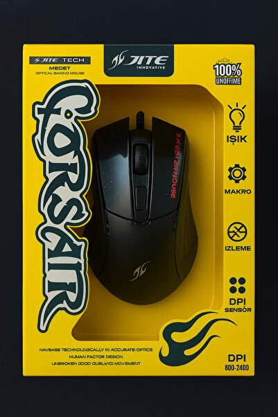 Voltico Gaming Mouse – RGB Işıklı, Makro Destekli, Yüksek DPI Ayarı