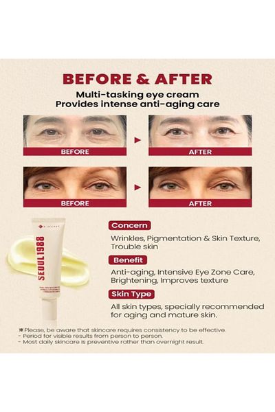 KSECRET K-Secret Seoul 1988 Anti-Wrinkle Eye Cream 30ml