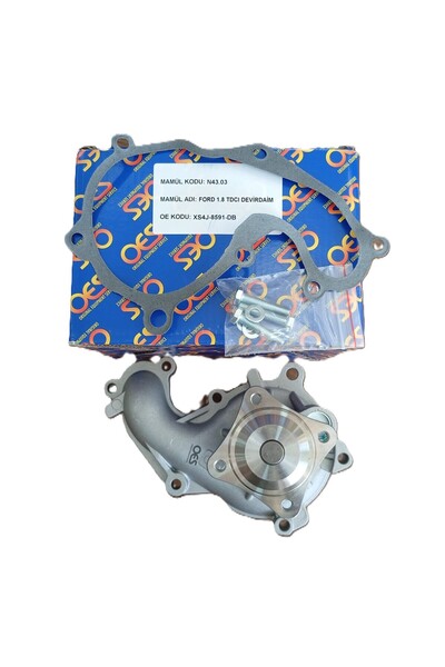 OES FORD CONNCET 1.8 TDCİ DİZEL DEVİRDAİM SU POMPASI XS4J 8591 DB -OES N43.03
