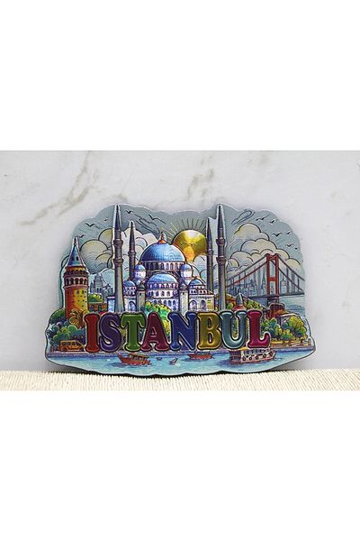 YNT İthalat Silicone istanbul themed magnet alk4343