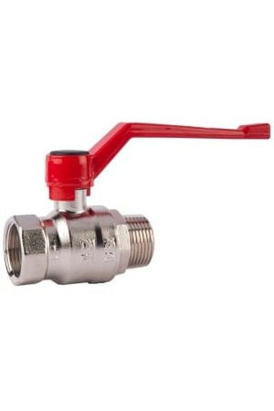 Herz Brass Ball Valve, FI-FE Ø 2" nr. 1, PN 25, Lever Operation