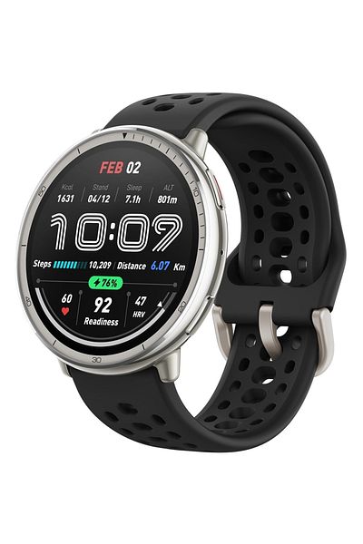 Amazfit Smartwatch Active 2, GPS, Android/iOS, Black Sport Silicone