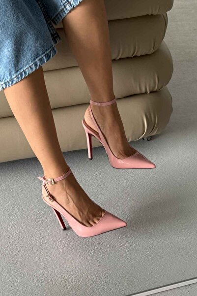 AYAKKABI PRENSİ Zion Buckle Detailed Powder Rugan