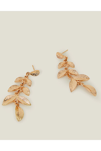 Accessorize Mini Yapraklı Sallantılı Küpe