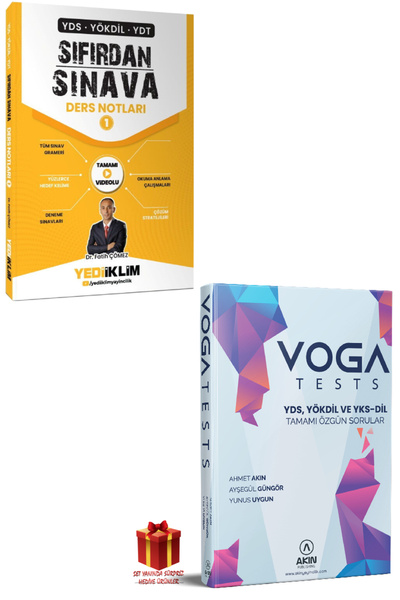 Yediiklim Yayınları Yediiklim YDS Yökdil YDT Sıfırdan Sınava 1+Akındil Ahmet ...
