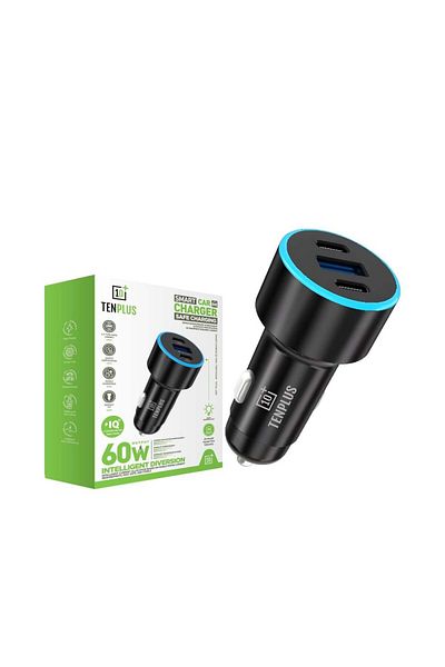 TENPLUS Ten Plus 60W Car Charger