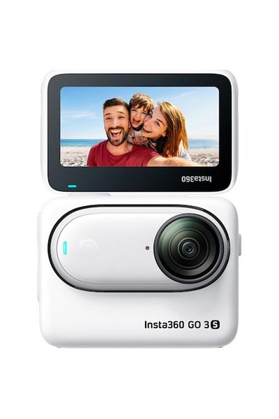 Insta360 Cameră video Sport GO3S, 4K, 128GB, Alb