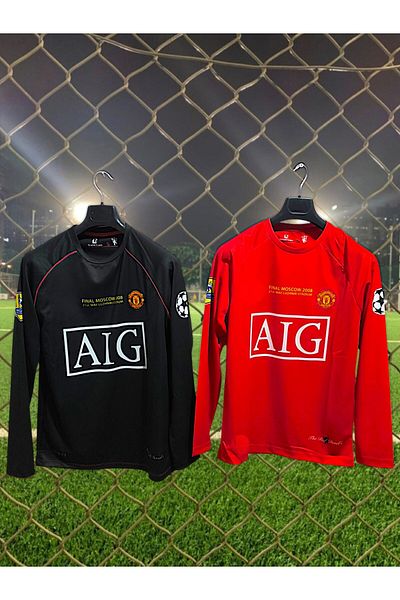 After Party Cristiano Ronaldo 2008 Season Set of 2 Long Sleeve Jersey Vs Sports Singlet Ag