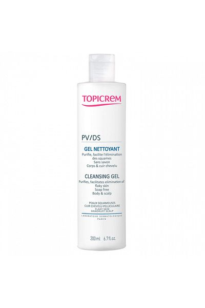 Topicrem Top032 Pv Cleansing Gel Body Hair Scalp