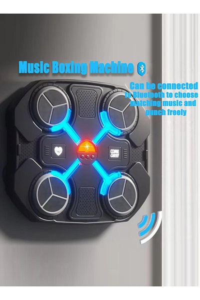 Ma Baby Music Boxing Machine for Adults and Kid, Home Wall Mount Music Boxer, Electronic Smart Agility