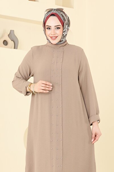 ModaMerve Önü İncili Tesettür Takım 3101HBS856-MS Vizyon