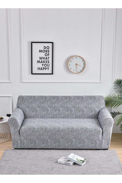 fun zone DUNISO Sofa cover, elastic printed sofa protective cover, anti slip furniture cover, anti fouling an