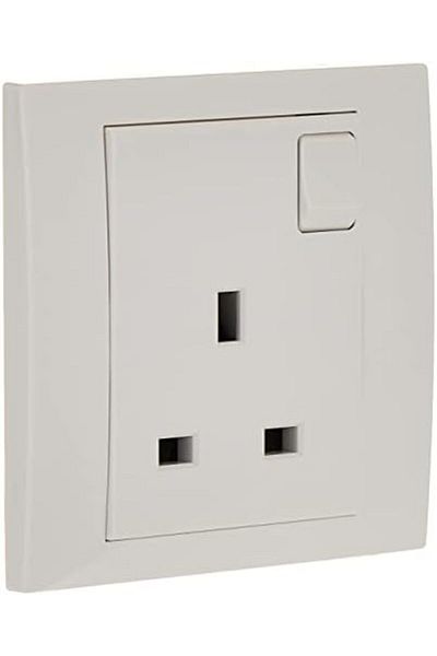 Schneider Electric Vivace White - Single switched socket - 13 A - 230 V - 1 gang -white