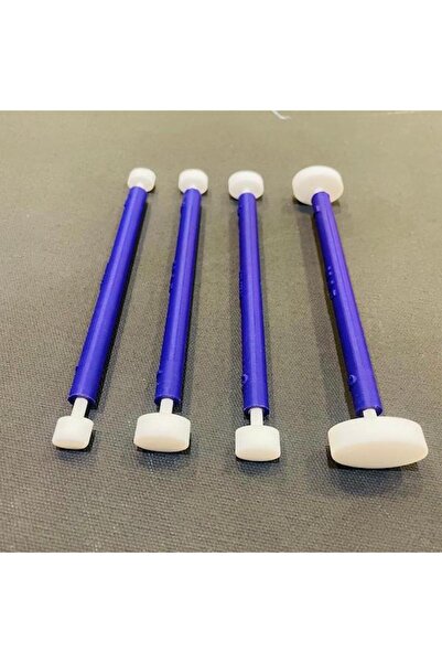 Mandalart Fabric Oval Desenli Dot Kalemi, 8 Farklı Boyut, 4’lü Set, Dot Manda...