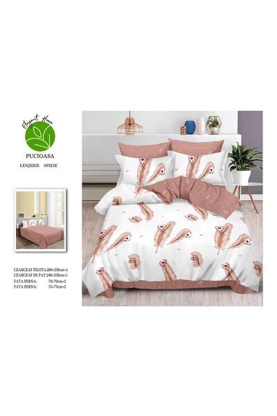 FIONNA.RO Finet Bed Linen - Feathers and Hearts