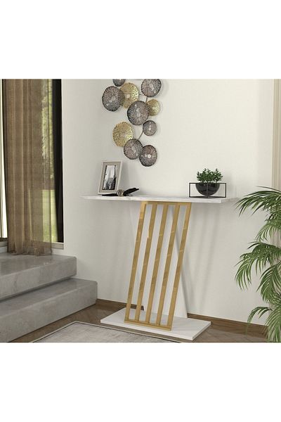 UnicUtil Masa Decor Living/Hol, UnicUtil, 90x76,8x29,6 cm, Alb