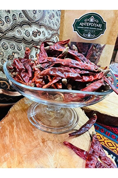 Antep Diyarı Acıbiber mezelik kurutulmuş atom biber 100 gr