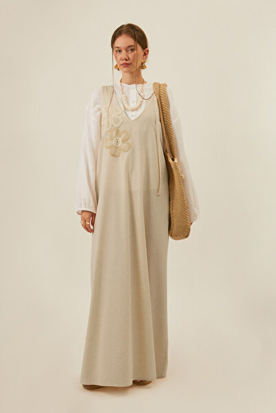 ZÜLAYS Çiçek Dantelli Jile Taş