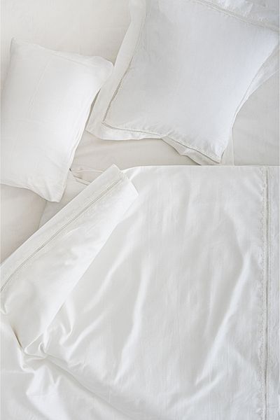 Nazik Home Sena Baby Embroidered Cotton Satin 4 Piece Duvet Cover Set
