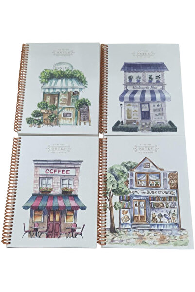 KESKİN COLOR Keskin Color Defter Spriralli Karton Kapak 16,5X22,5Cm 80 Yaprak...