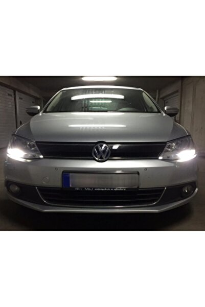FEMEX Volkswagen Jetta MK6 Beyaz Led Gündüz Far Aydınlatma Ampulu P21W