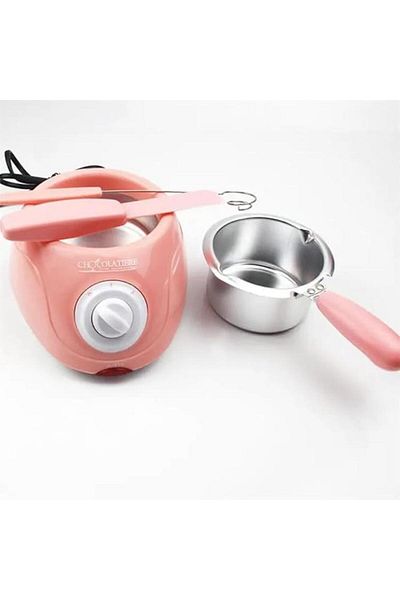 Tradeo Electric Chocolate Melter for fondue & DIY treats—perfect for cheese, chocolate & dessert fun