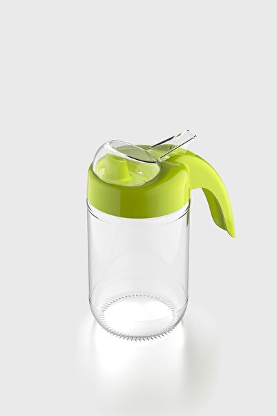 Renga Ares 660 ml Green Lid Glass Oil Bottle 151004