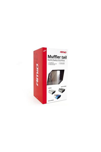 AMIO Stainless Steel Muffler Trim Mt 023