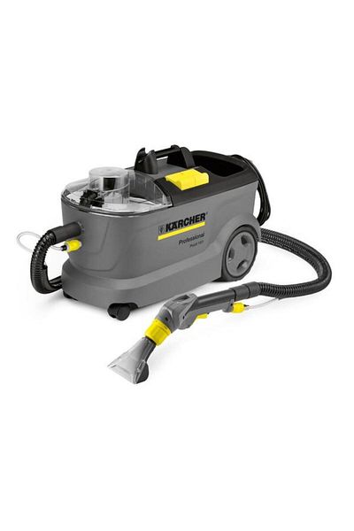 Karcher Aspirator profesional Puzzi 10/1, 1250 W, 10 L, Spalare (Gri/Galben)