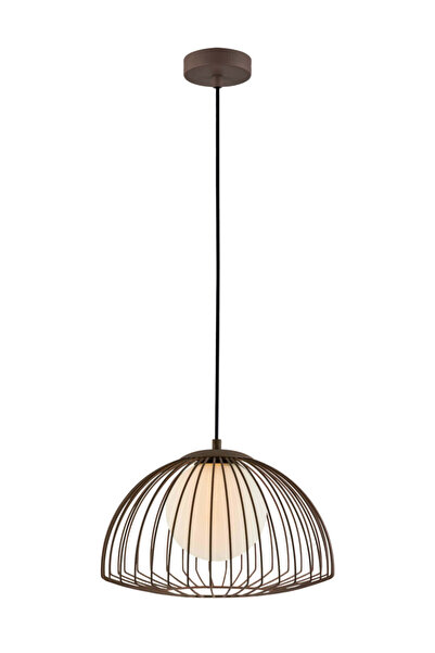 Klausen Pendul cu grilă KL111027, 1xG9, maro, IP20,