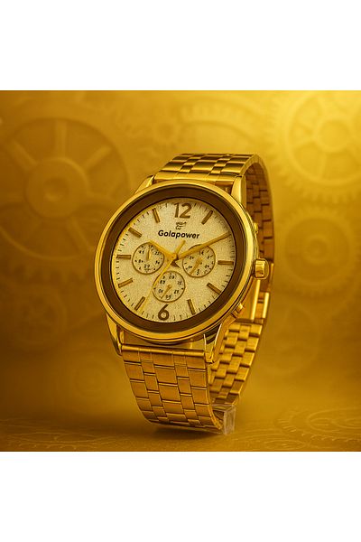 Goldpower Luxury Metal Adjustable Cord Men Wrist Watch