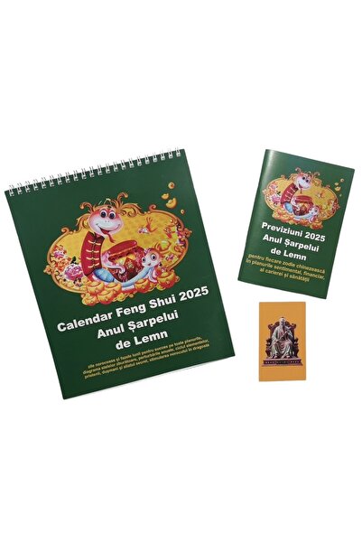 astromagie Calendar Feng Shui 2025 in Romanian - Complete Kit