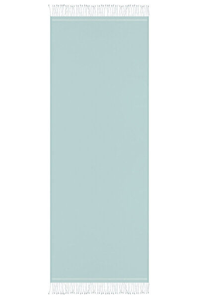 Bursa İpek Ice Blue Gray Double Sided Silk Shawl