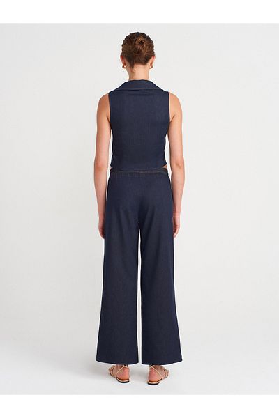 Dilvin 72157 Pajama Pants-Navy Blue