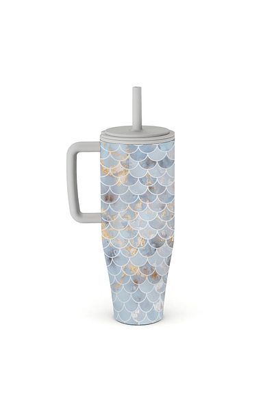 BURGA 40oz (1.2L) Leakproof Tumbler – All-Day Hot & Cold, Travel-Ready Style Leakproof Stylish Spill-Proof